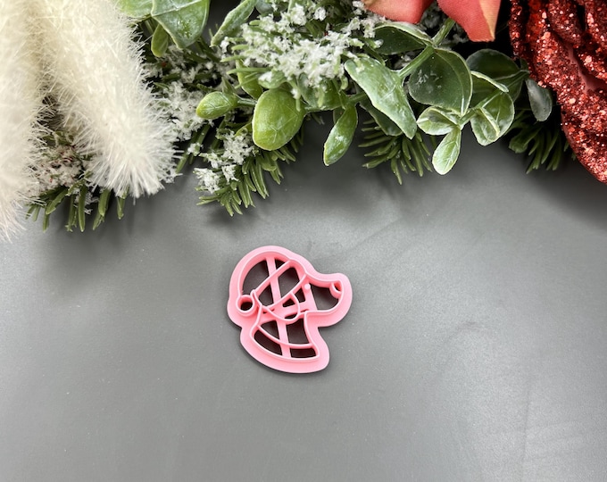 Christmas Labrador Polymer clay cutter - Christmas Earrings - Ceramic Tools