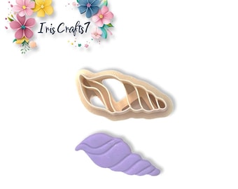 Shell 11 Polymer Clay Cutter – Clay Earring and Craft Tool