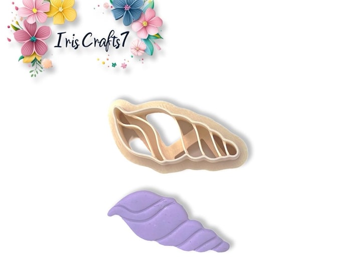 Shell 11 Polymer Clay Cutter - Earrings Tools