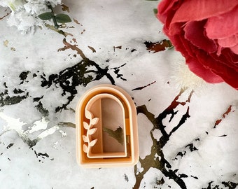 Floral Arch Polymer Clay Cutter for Earrings Jewelry Tool