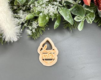 Grinch No.4 Polymer Clay Cutters Christmas Earrings Tool