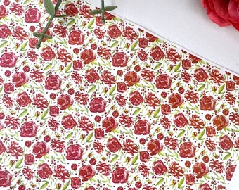 Flower No. 9 Image Transfer Paper for Polymer Clay | Craft Supply