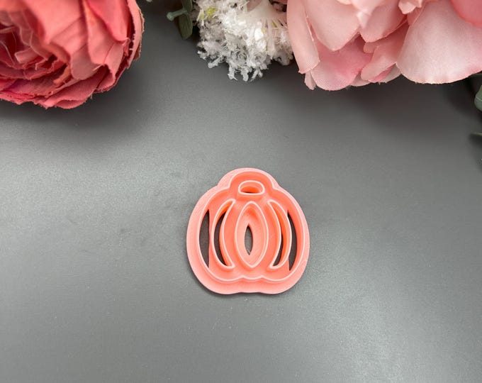 Pumpkin outline 1 Polymer Clay Cutter_ Fall Earrings_ Ceramic Tools_ Handmade Jewellery