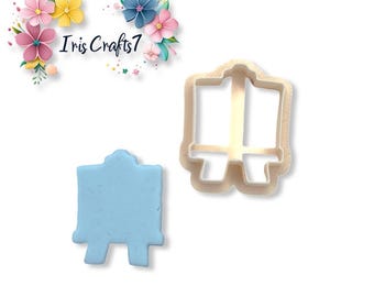Easel Polymer Clay Cutter Mini Art Studio Earrings Tool