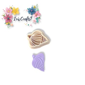 Polymer Clay Cutter Shell 10 Design – Ocean Theme Earring & DIY Jewelry Craft Tool
