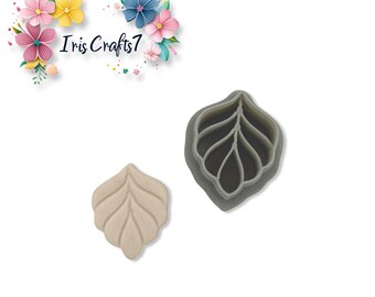 Forest Whisper Polymer Clay Cutter Earrings Jewelry Tool