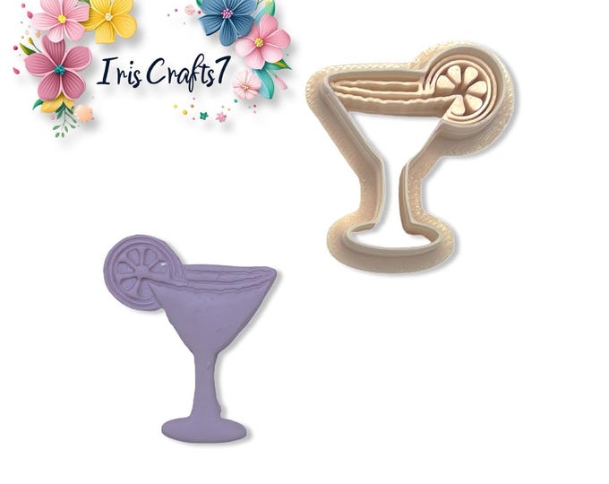 Cocktail Polymer Clay Cutters - Handmade Clay Earrings Unique  Stylish
