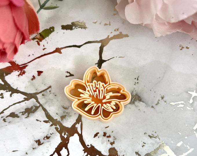Flower 26 clay cutter| Ceramic tools| Earring making| Polymer clay cutters| Clay tools