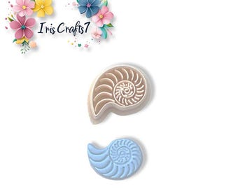 Shell 9 Polymer Clay Cutter for Earring Making Craft Tool