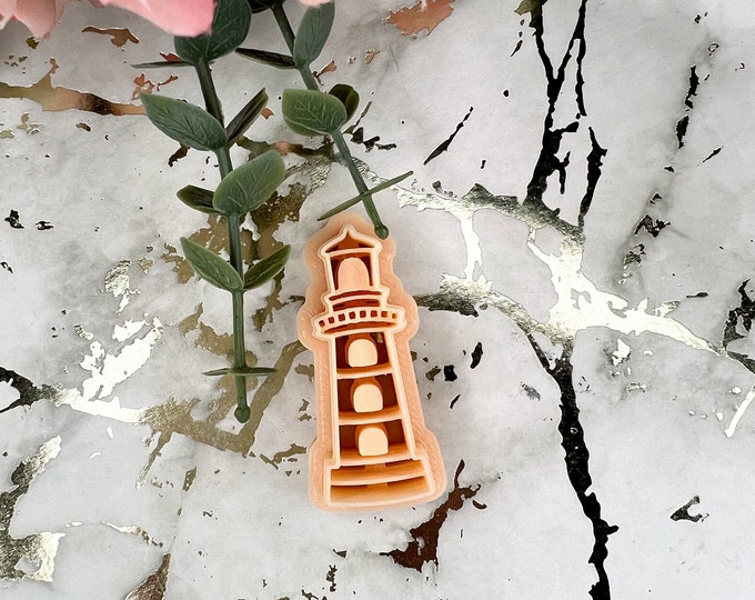 Lighthouse polymer clay cutter