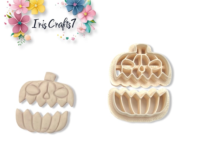 Pumpkin Combo Polymer Clay Cutters for Earring and Jewellery Making