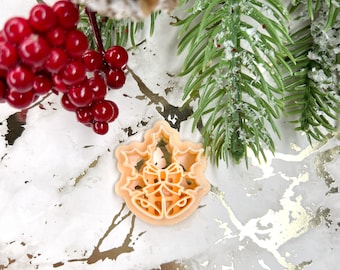 Polymer Clay Cutters Christmas Bells no. 2 | Ceramic Tool for Holiday Earrings & Crafts