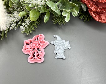 Christmas Gnome Tree Polymer Clay Cutter Earring Jewelry Tool