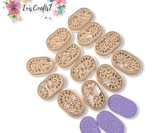 Zodiac Sign Polymer Clay Cutter Set - Handmade Ceramic Jewellery Tools for Astrology Crafts & Jewelry Making Accessories