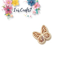 Butterfly No 13 Polymer Clay Cutter for Earrings Jewelry Tool