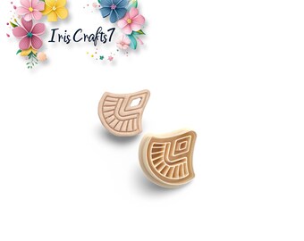 Radiant Solstice Polymer Clay Cutter: Geometric Earring Making