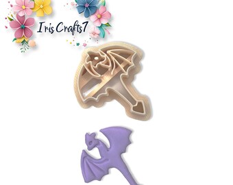 Dragon 7 Polymer Clay Earring Cutter Creative Jewelry Making Tool