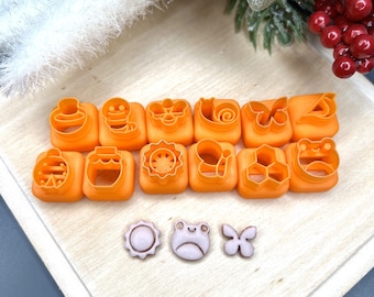 Spring Mini Polymer Clay Cutter - Handmade Earring - Jewellery Making