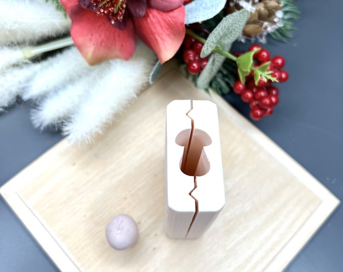 Bead Roller Mushroom 1 - Clay tools- Earring making
