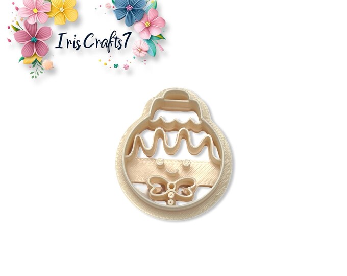 Christmas Toy Gingerbread Polymer Clay Cutter for Handmade Earring Making, Jewellery & Craft Tools