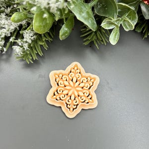 Clay Cutters Snowflake 9 – Winter Polymer Clay Tools for Christmas Earring Making, Festive Jewellery Crafts & DIY Decorations