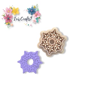 Circle Of Seashells 3 Polymer Clay Cutter for Earring Making