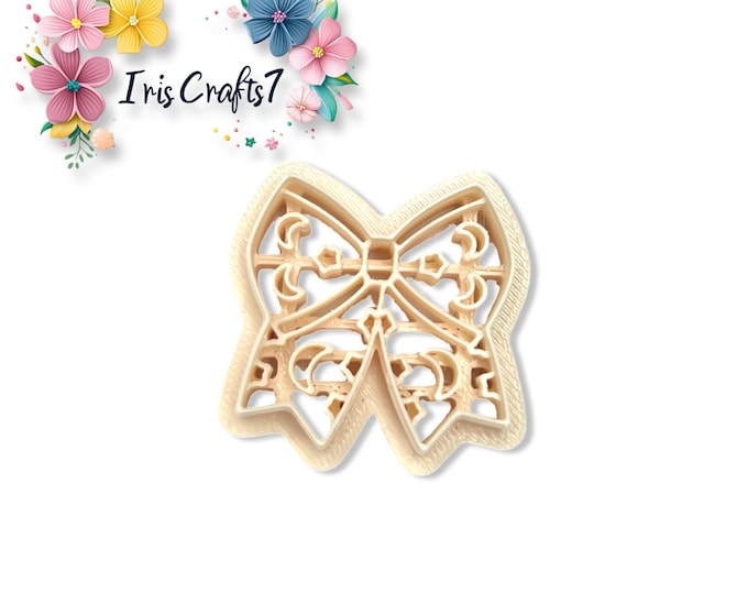 Night Star Ribbon Polymer Clay Cutter Tools for Handmade Earrings
