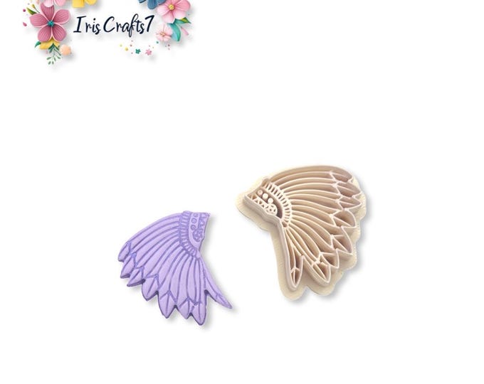 Native American Polymer Clay Cutter - Ceramic Tools - Earring Making