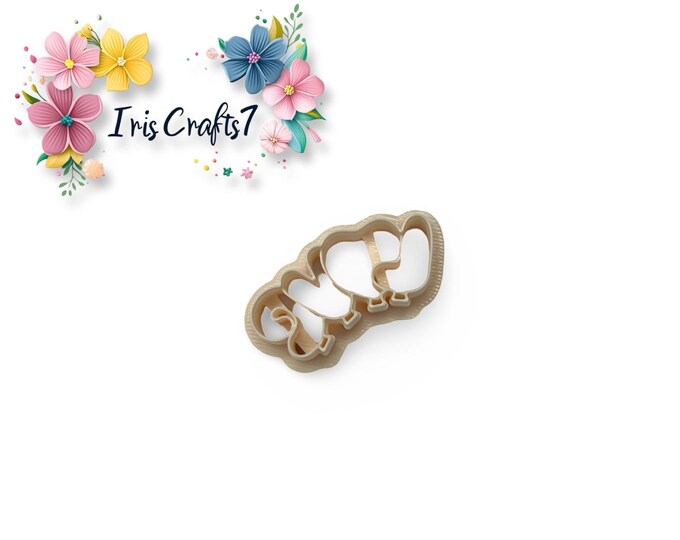 Balloons Love Polymer Clay Cutters