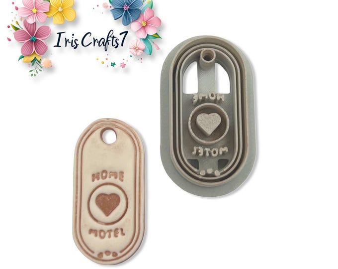 Valentine Door Tag Polymer Clay Cutter Earrings Jewelry Tool
