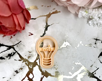 Clay cutter Love Lamp 2| Polymer clay earrings| Metal clay| Earrings tools