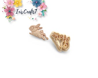 Bunny 10 Polymer Clay Cutter: Ceramic & Earring Making Tool