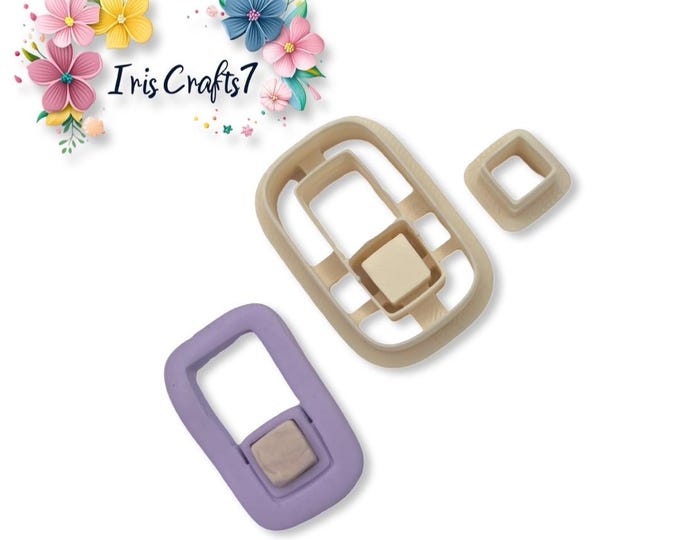 Boho Earring 9 Polymer Clay Cutter - Handmade Jewellery