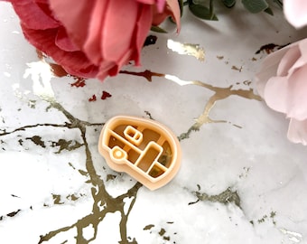 Caravan clay cutter| Ceramic tools| Polymer clay cutters| Clay tools| Earring making
