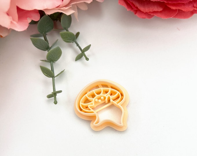 Mushroom 4 clay cutters| Polymer clay cutters| Earring making| Ceramic cutters| Clay tools