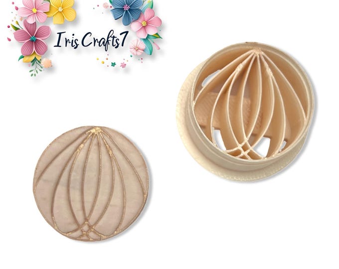 Circle no. 4 Polymer Clay Cutter for Handmade Earring Making, Jewellery and Craft Tools
