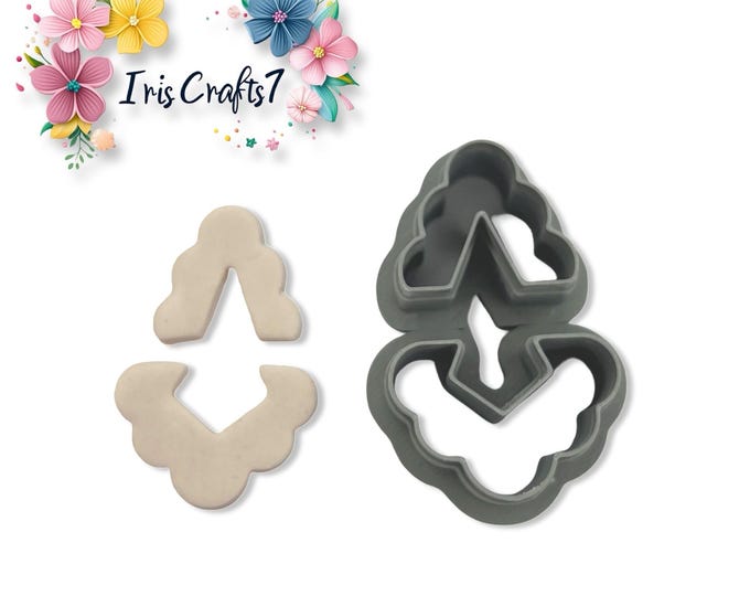 Fleur Arc No 1 Polymer Clay Cutter Earring Jewelry Tool