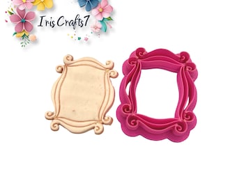 Frame no.2 Polymer Clay Cutter for Handmade Earring Making,  Ceramic Tools