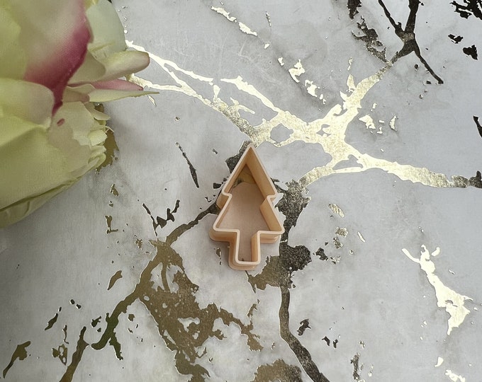 Polymer Clay Cutters Christmas Tree 5 | Holiday Craft Tools for Clay, Dough & Fondant Decorating