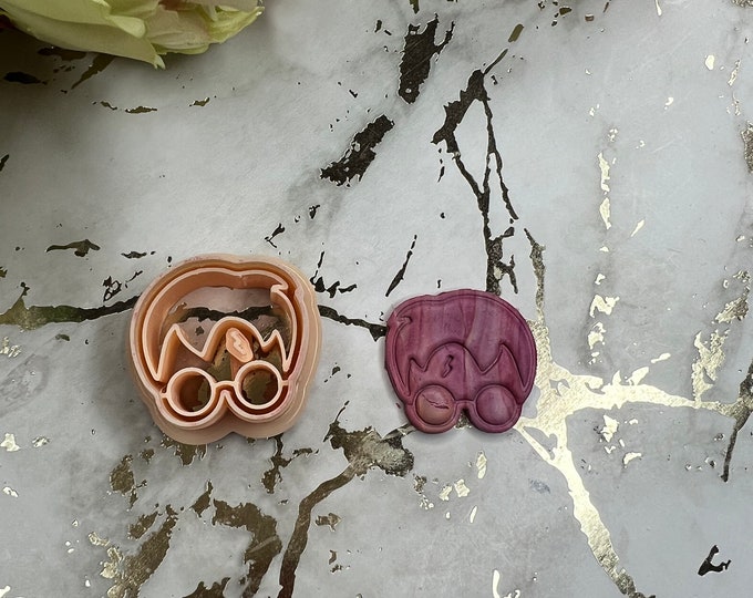 Clay cutters H face| Polymer clay cutters| Clay tools| Earrings cutters| Jewellery tools| Ceramic cutters