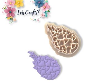 Dragon Fruit Polymer Clay Cutter for Earring Making