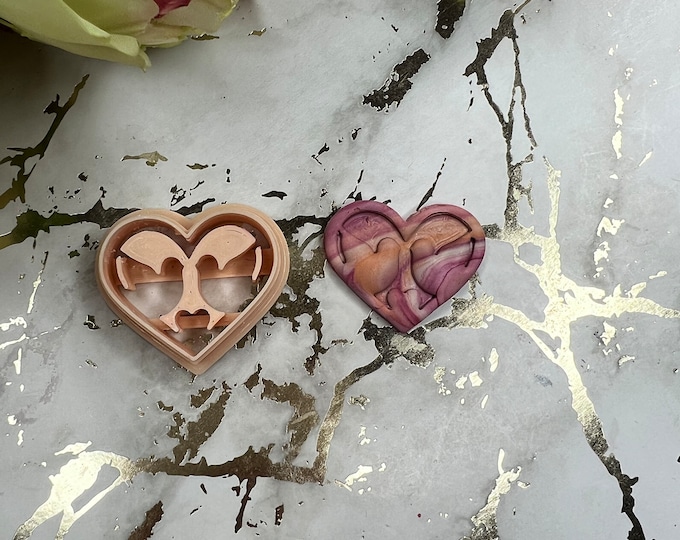 Pigeons polymer clay cutter