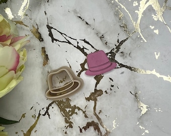 Hat polymer clay cutter