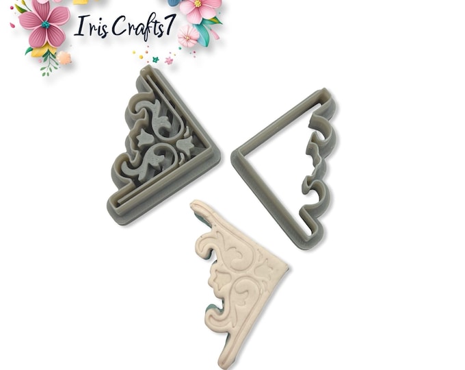 Ornamental Bookmark No 8 Polymer Clay Cutter Tool