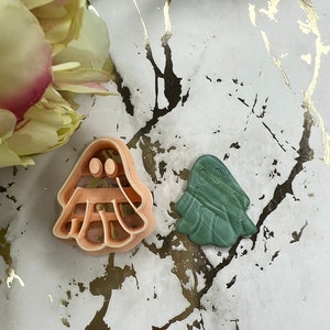 Halloween Ghost Clay Cutter: Polymer Clay and Earring Tool