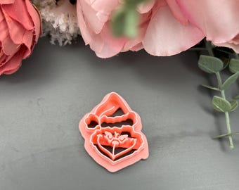 Grinch Polymer Clay Cutter, Christmas Earrings, Holiday Jewelry Making, DIY Crafts, Xmas Handmade