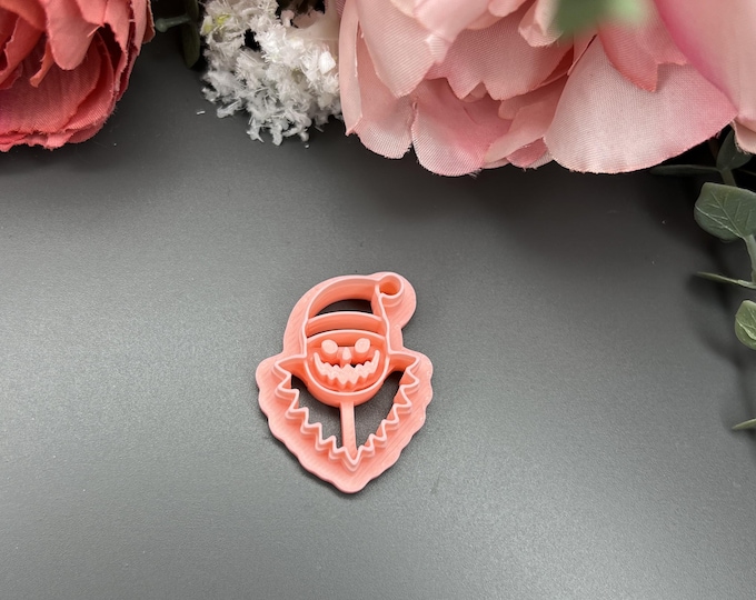 Christmas Pumpkin Polymer Clay Cutter_ Halloween Earrings_ Craft Supplies