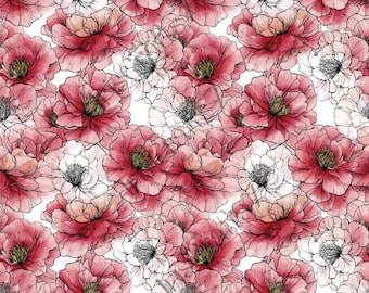 Flower 30 image transfer paper_ Clay tools_ Earring making_ Magic transfer paper_ Water soluble paper