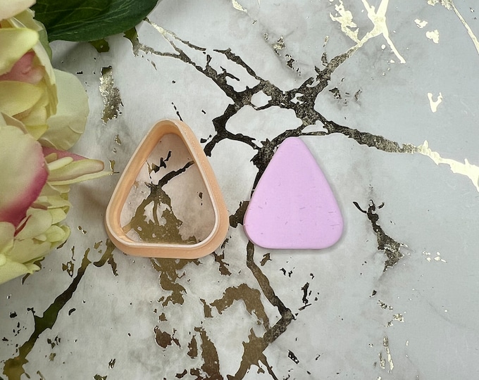 Triangle 2 polymer clay cutters / earrings cutters