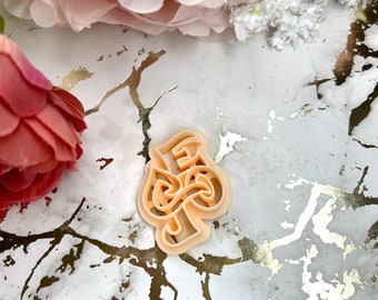 Clay cutter Love text 2| Valentine earrings| Polymer clay cutters| Metal clay| Ceramic tools